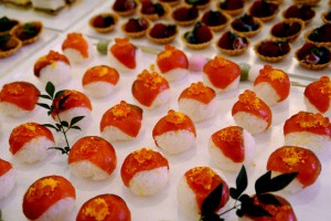 今年のひな祭りは『手まり寿司』で華やかに演出♪