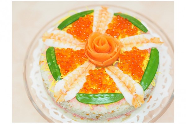 ひな祭りは 華やかでかわいい ちらし寿司ケーキ にトライ Mamapress ママプレス
